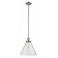 thumbnail image 1 of 201S-PN-G44-L Innovations Lighting Cone - 1 Light Mini Pendant In Industrial Style-16 Inches Tall and 12 Inches Wide-Polished Nickel Finish-Seedy, 1 of 2