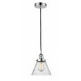 thumbnail image 1 of 616-1PH-PC-G44 Innovations Lighting Cone - 1 Light Mini Pendant In Industrial Style-9.75 Inches Tall and 7.75 Inches Wide-Polished Chrome Finish-Seedy, 1 of 2