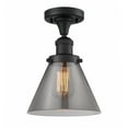 thumbnail image 1 of Innovations Lighting - Cone - 1 Light Semi-Flush Mount In Industrial Style-11.5, 1 of 2