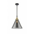 thumbnail image 1 of 447-1S-BAB-G43-L Innovations Lighting Cone - 1 Light Stem Hung Mini Pendant In Industrial Style-17.13 Inches Tall and 12 Inches Wide-Black Antique, 1 of 1
