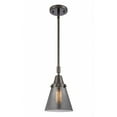 thumbnail image 1 of 447-1S-OB-G63 Innovations Lighting Cone - 1 Light Stem Hung Mini Pendant In Industrial Style-9.13 Inches Tall and 6 Inches Wide-Oil Rubbed Bronze, 1 of 1