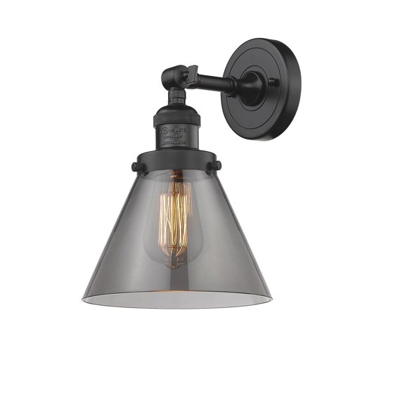 Innovations Lighting - Cone - 1 Light Wall Sconce In Industrial Style-10.5