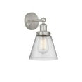 thumbnail image 1 of 616-1W-SN-G64 Innovations Lighting Cone - 1 Light Wall Sconce In Industrial Style-10 Inches Tall and 6.5 Inches Wide-Brushed Satin Nickel, 1 of 3