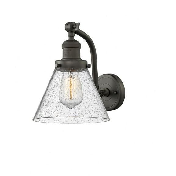 Innovations Lighting - Cone - 1 Light Wall Sconce In Industrial Style-11.5