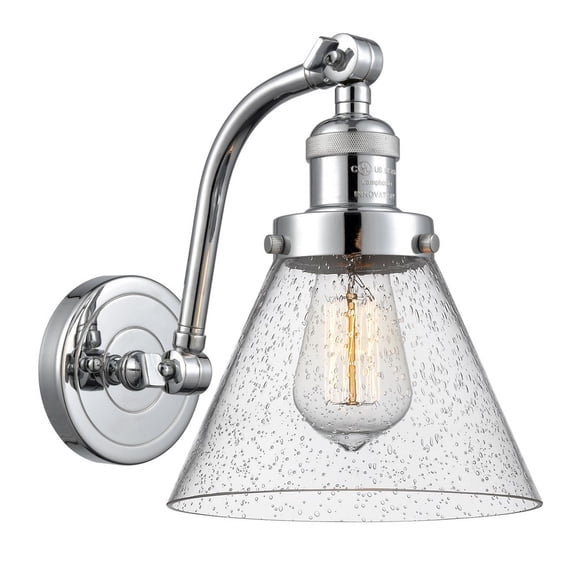 Innovations Lighting - Cone - 1 Light Wall Sconce In Industrial Style-11.5