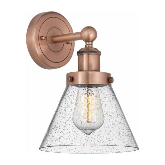 Innovations Lighting - Cone - 1 Light Wall Sconce In Industrial Style-11.5