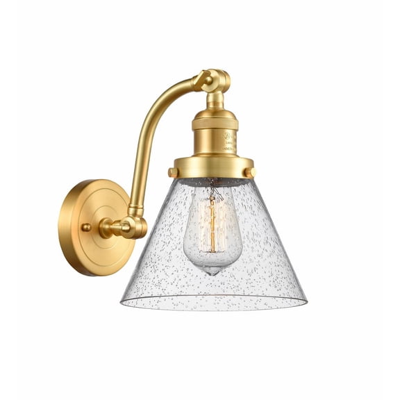 Innovations Lighting - Cone - 1 Light Wall Sconce In Industrial Style-11.5