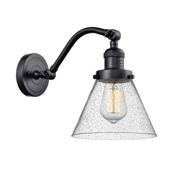 Innovations Lighting - Cone - 1 Light Wall Sconce In Industrial Style-11.5