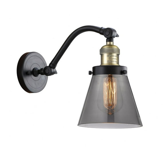 Innovations Lighting - Cone - 1 Light Wall Sconce In Industrial Style-11.5
