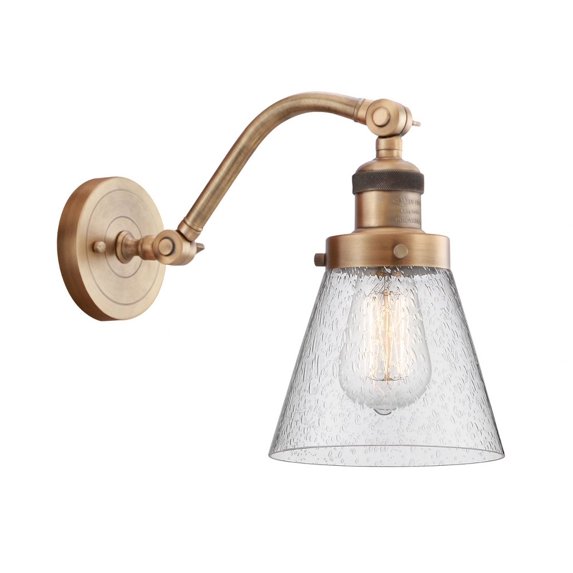 Innovations Lighting - Cone - 1 Light Wall Sconce In Industrial Style-11.5