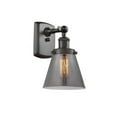 thumbnail image 1 of 916-1W-OB-G63 Innovations Lighting Cone - 1 Light Wall Sconce In Industrial Style-11 Inches Tall and 6 Inches Wide-Oil Rubbed Bronze Finish-Light, 1 of 3
