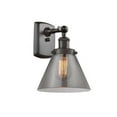 thumbnail image 1 of 916-1W-OB-G43-Innovations Lighting-Cone - 1 Light Wall Sconce In Industrial Style-13 Inches Tall and 8 Inches Wide-Oil Rubbed Bronze Finish-Light, 1 of 7