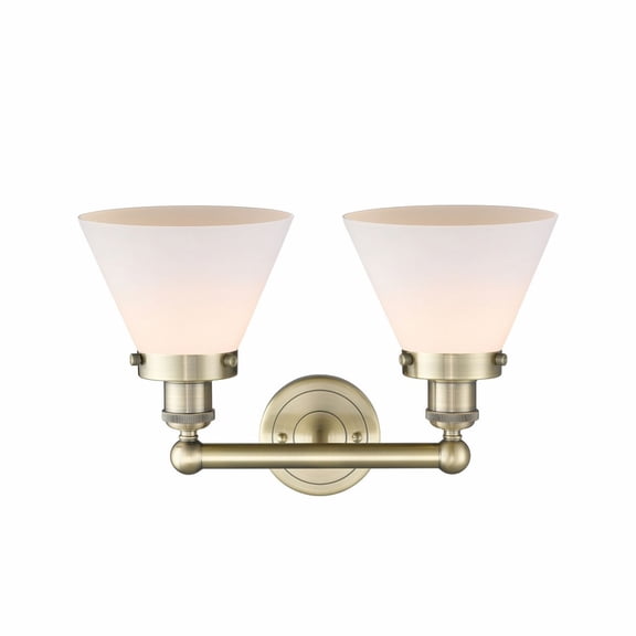 Innovations Lighting - Cone - 2 Light Bath Vanity In Industrial Style-11.5