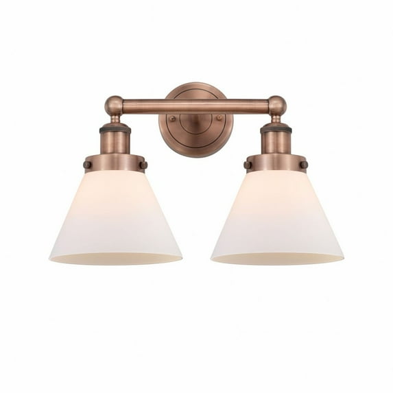 Innovations Lighting - Cone - 2 Light Bath Vanity In Industrial Style-11.5