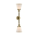 thumbnail image 1 of Innovations Lighting - Cone - 2 Light Bath Vanity In Industrial Style-30.38, 1 of 2