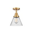 thumbnail image 1 of Innovations Lighting - Cone-3.5W 1 LED Flush Mount in Industrial Style   Satin, 1 of 1
