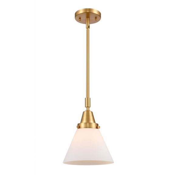 Innovations Lighting - Cone-3.5W 1 LED Mini Pendant in Industrial Style-8 Inches