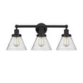thumbnail image 1 of Innovations Lighting - Cone - 3 Light Bath Vanity In Industrial Style-11.5, 1 of 2