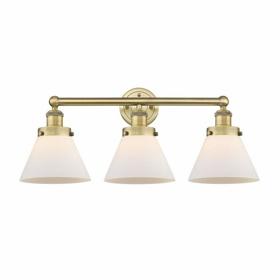 Innovations Lighting - Cone - 3 Light Bath Vanity In Industrial Style-11.5