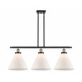 thumbnail image 1 of 916-3I-BAB-G41-L Innovations Lighting Cone - 3 Light Island In Industrial Style-11 Inches Tall and 36 Inches Wide-Black Antique Brass Finish-Matte, 1 of 1