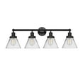 thumbnail image 1 of Innovations Lighting - Cone - 4 Light Bath Vanity In Industrial Style-11.5, 1 of 2