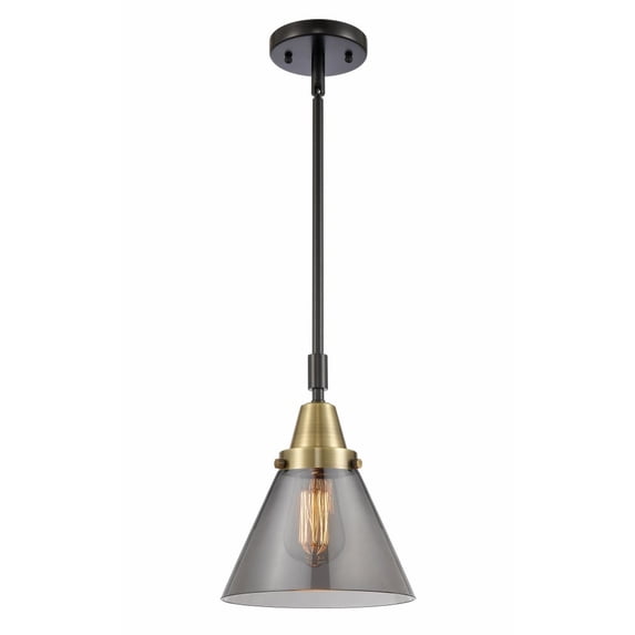 Innovations Lighting - Cone - 8 Inch 3.5W 1 LED Mini Pendant Black Antique