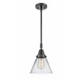 thumbnail image 1 of Innovations Lighting - Cone - 8 Inch 3.5W 1 LED Mini Pendant  Matte Black Finish, 1 of 1