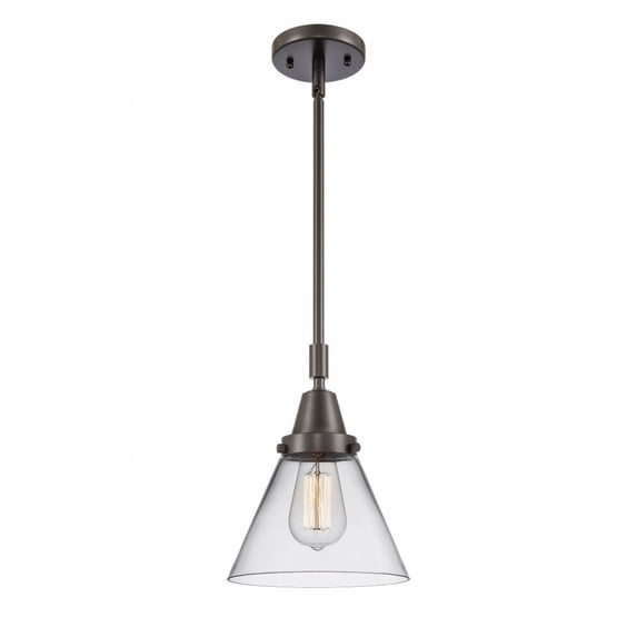 Innovations Lighting - Cone - 8 Inch 3.5W 1 LED Mini Pendant Oil Rubbed Bronze