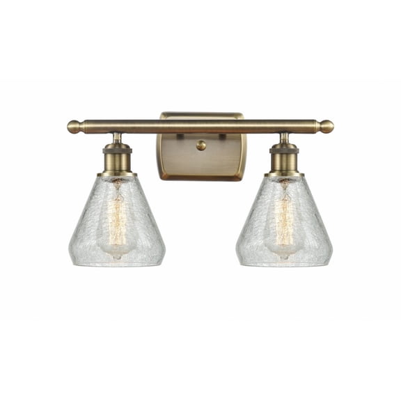 Innovations Lighting - Conesus - 2 Light Bath Vanity In Industrial Style-12