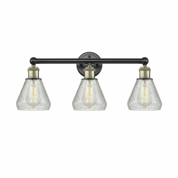Innovations Lighting - Conesus - 3 Light Bath Vanity In Industrial Style-12.5