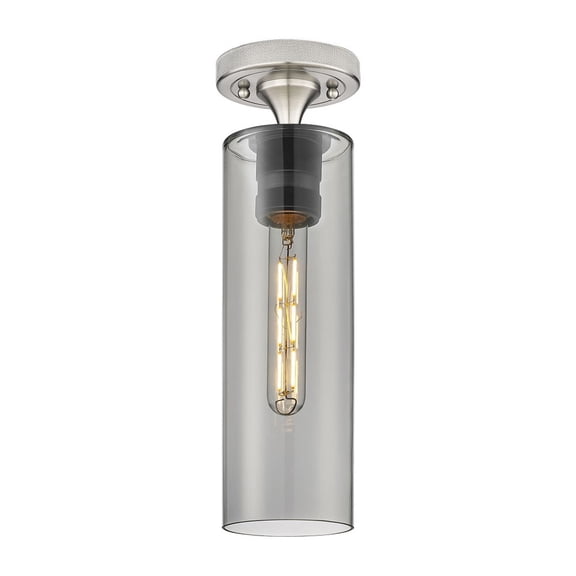 Innovations Lighting - Crown Point - 1 Light Flush Mount In Industrial Style-15
