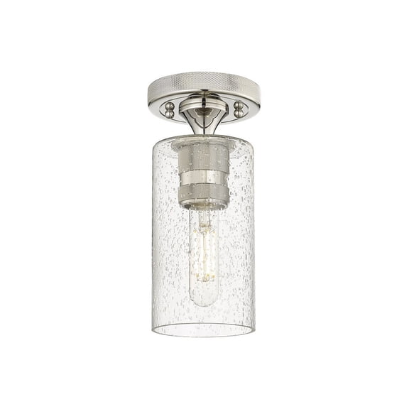 Innovations Lighting - Crown Point - 1 Light Flush Mount In Industrial