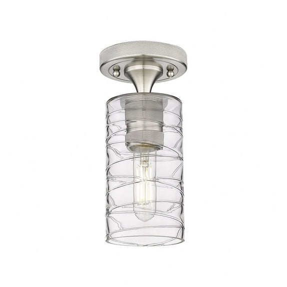 Innovations Lighting - Crown Point - 1 Light Flush Mount In Industrial