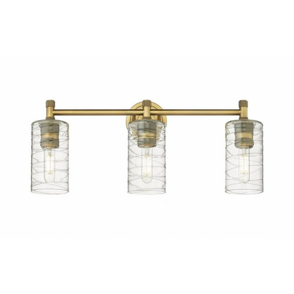 Innovations Lighting - Crown Point - 3 Light Bath Vanity In Industrial