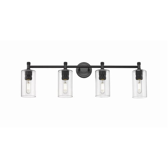 Innovations Lighting - Crown Point - 4 Light Bath Vanity In Industrial
