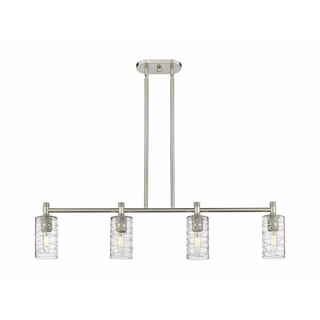 Innovations Lighting - Crown Point - 4 Light Island In Industrial Style-9.88