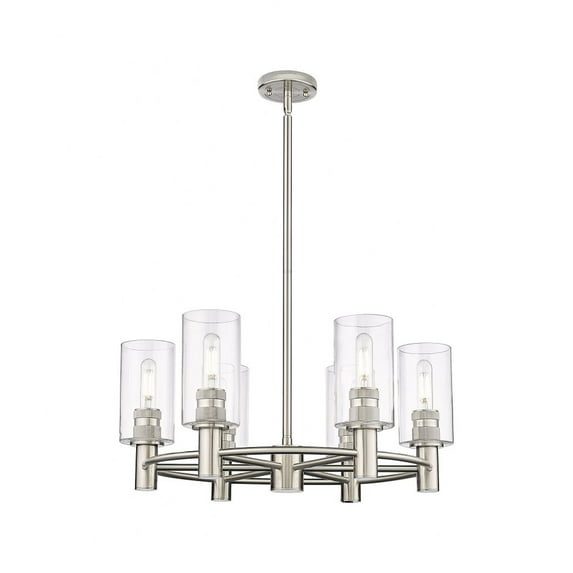 Innovations Lighting - Crown Point - 6 Light Chandelier In Industrial