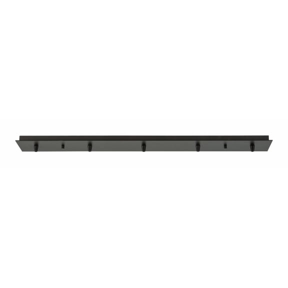 Innovations Lighting - Custom Cord - 36 Inch 5 Light Rectangular Multi Port