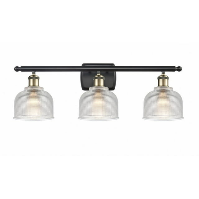 Innovations Lighting - Dayton - 3 Light Bath Vanity In Industrial Style-10.5