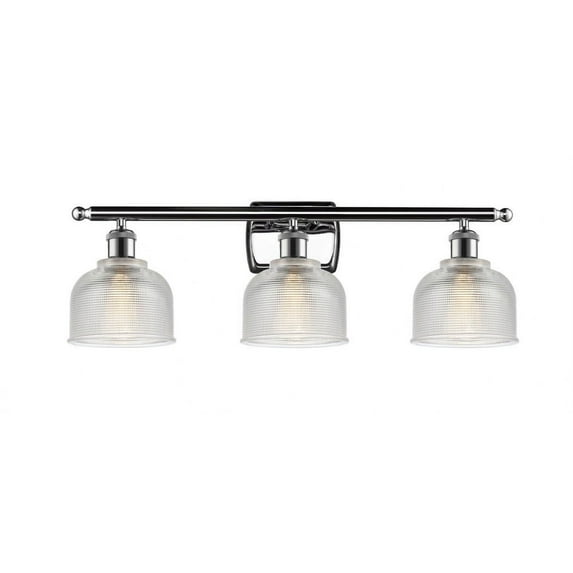 Innovations Lighting - Dayton - 3 Light Bath Vanity In Industrial Style-10.5