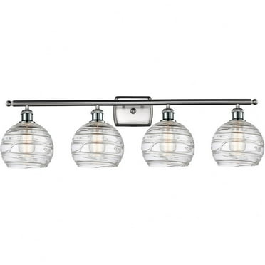 Innovations Lighting - Deco Swirl-4 Light Bath Vanity in Industrial Style-36