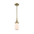 thumbnail image 1 of 447-1S-AB-G311 Innovations Lighting Dover - 1 Light Stem Hung Mini Pendant In Traditional Style-11.38 Inches Tall and 4.5 Inches Wide-Antique Brass, 1 of 1