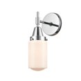 thumbnail image 1 of 447-1W-PC-G311 Innovations Lighting Dover - 1 Light Wall Sconce-11.75 Inches Tall and 4.5 Inches Wide-Polished Chrome Finish-Matte White Glass Color, 1 of 3
