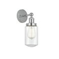 thumbnail image 1 of 616-1W-PC-G312 Innovations Lighting Dover - 1 Light Wall Sconce In Industrial Style-10 Inches Tall and 6.5 Inches Wide-Polished Chrome Finish-Clear, 1 of 3