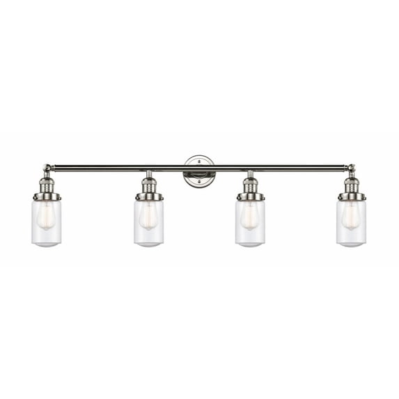 Innovations Lighting - Dover - 4 Light Bath Vanity In Traditional Style-10.75