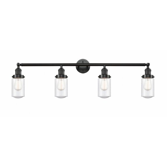 Innovations Lighting - Dover - 4 Light Bath Vanity In Traditional Style-10.75