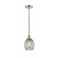 thumbnail image 1 of 616-1P-PC-G82-Innovations Lighting-Eaton - 1 Light Cord Hung Mini Pendant In Industrial Style-10.75 Inches Tall and 5.5 Inches Wide-Polished Chrome, 1 of 7
