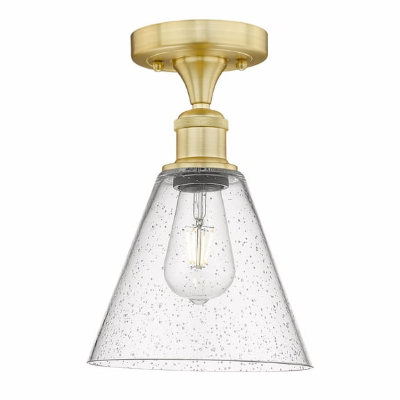 Innovations Lighting - Berkshire - 1 Light Semi-Flush Mount In Industrial