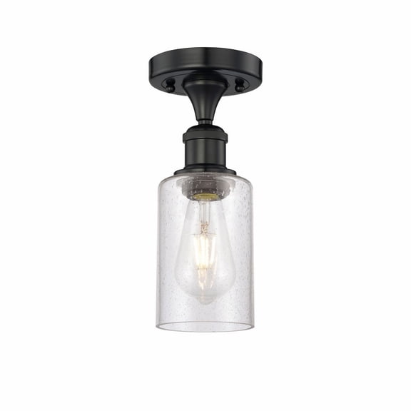 Innovations Lighting - Clymer - 1 Light Semi-Flush Mount In Art Deco Style-9.63