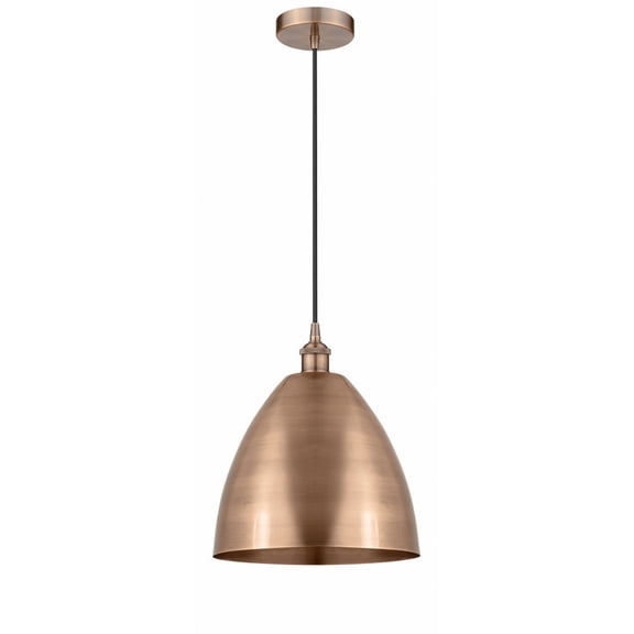 Innovations Lighting - Edison Dome - 1 Light Cord Hung Mini Pendant In